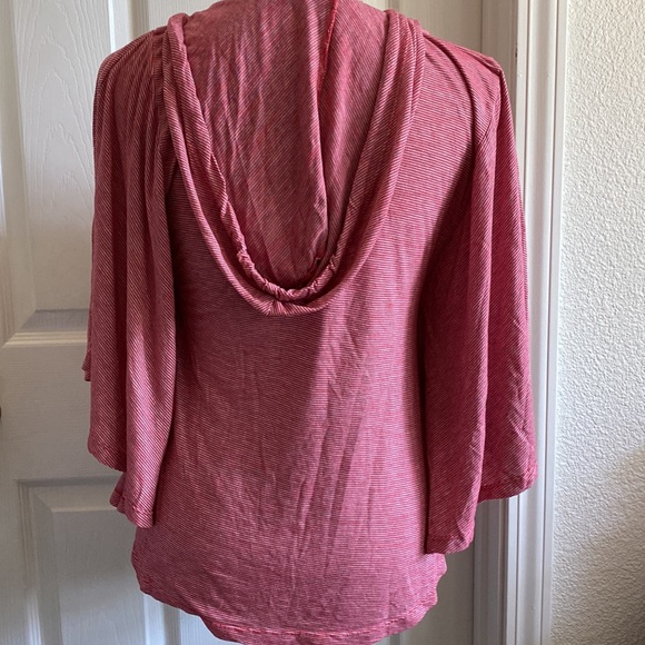 Testament Stripe Hoodie Top-Small - Picture 5 of 6